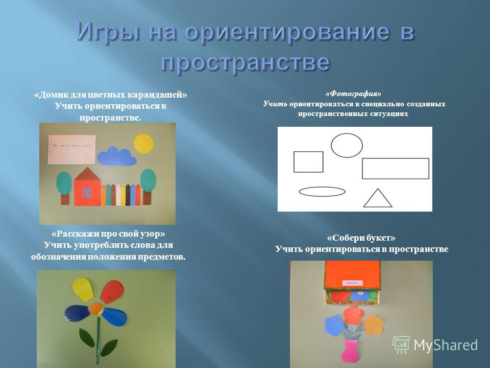 Пространственная ориентировка у дошкольников презентация